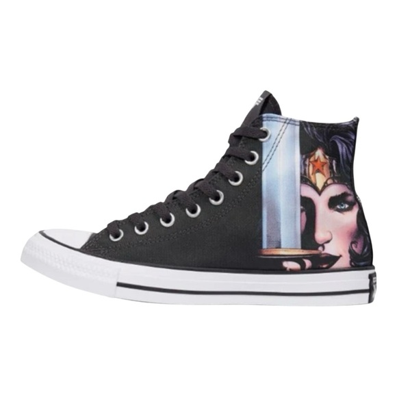 Converse DC Comics X Chuck Taylor Wonder Woman. Graphic High-Top Sneakers - Picture 2 of 10
